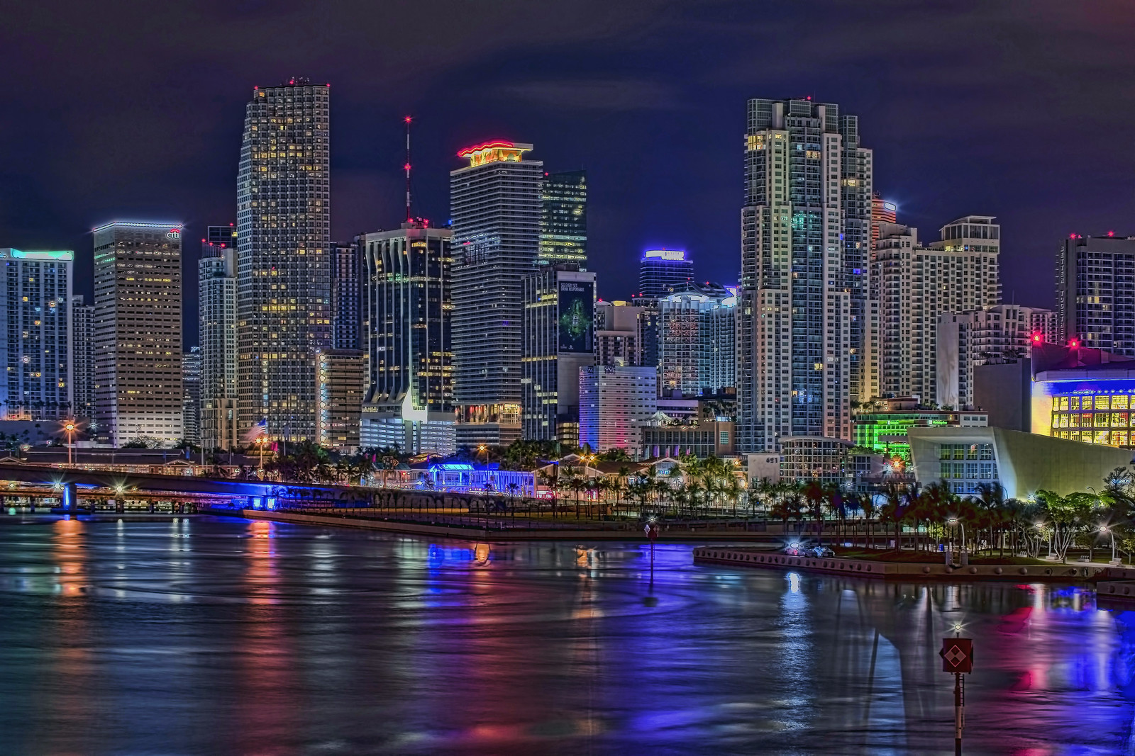 Miami Downtown Skyline